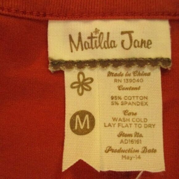 Matilda Jane Changing Leave Kimono Dress Medium - Picture 6 of 6